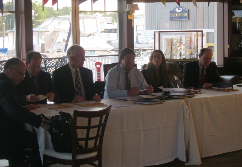 Huntington Bay Mayor Herb Morrow & Village Trustees Sworn In The