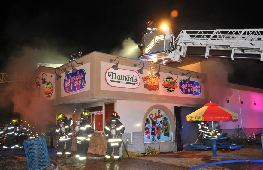 Fire Damages Ralph’s Ices and Nathan’s in Commack The Huntingtonian