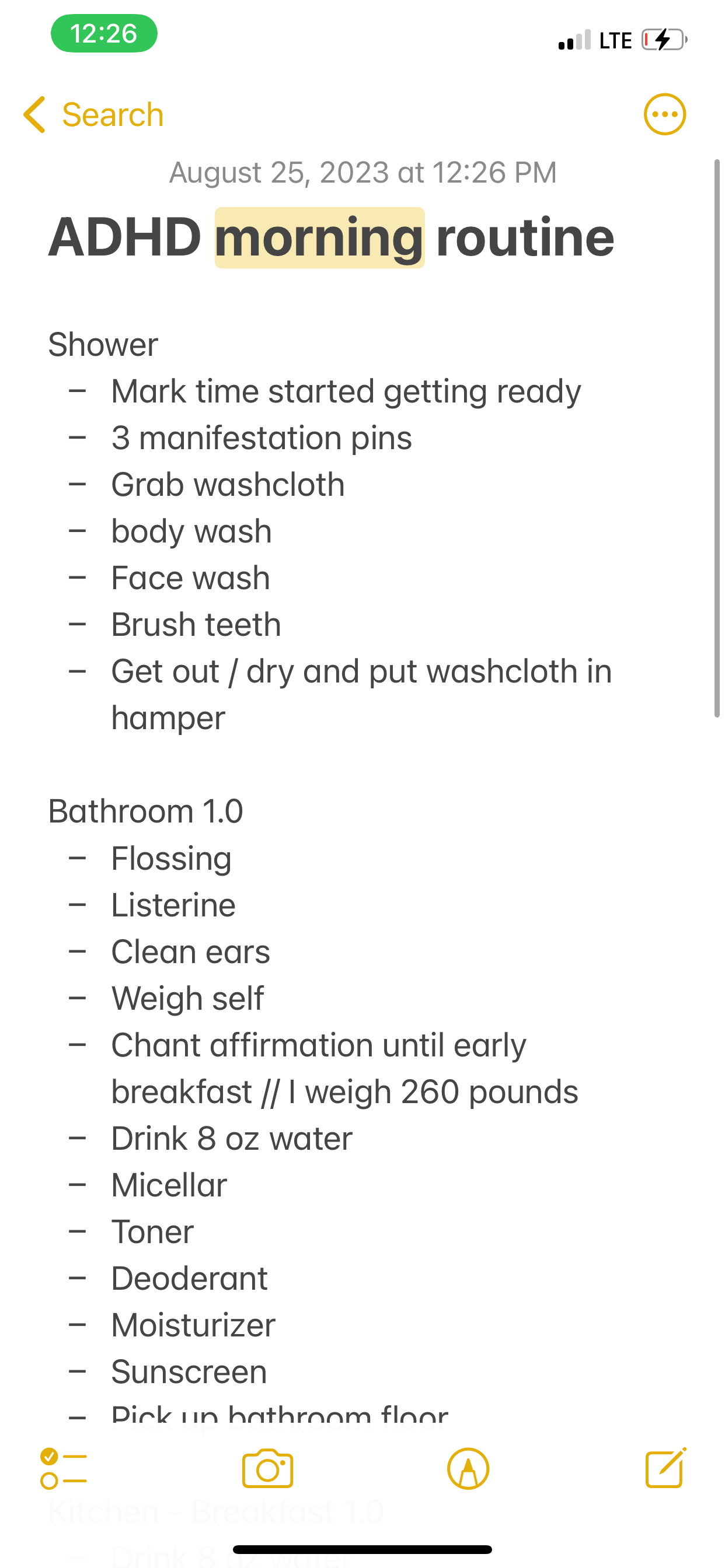 My ADHD Morning Routine + Checklist Millionaire Morning Routine The