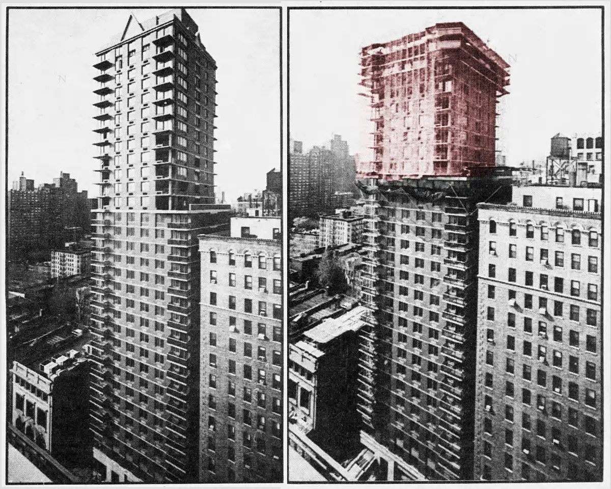 The Manhattan highrise that shrunk itself down