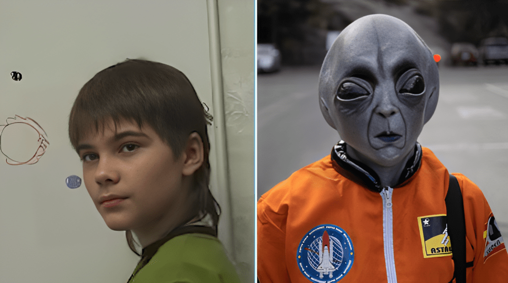 Is This Russian Boy, Boriska Kipriyanovich Really From Mars? The(019)