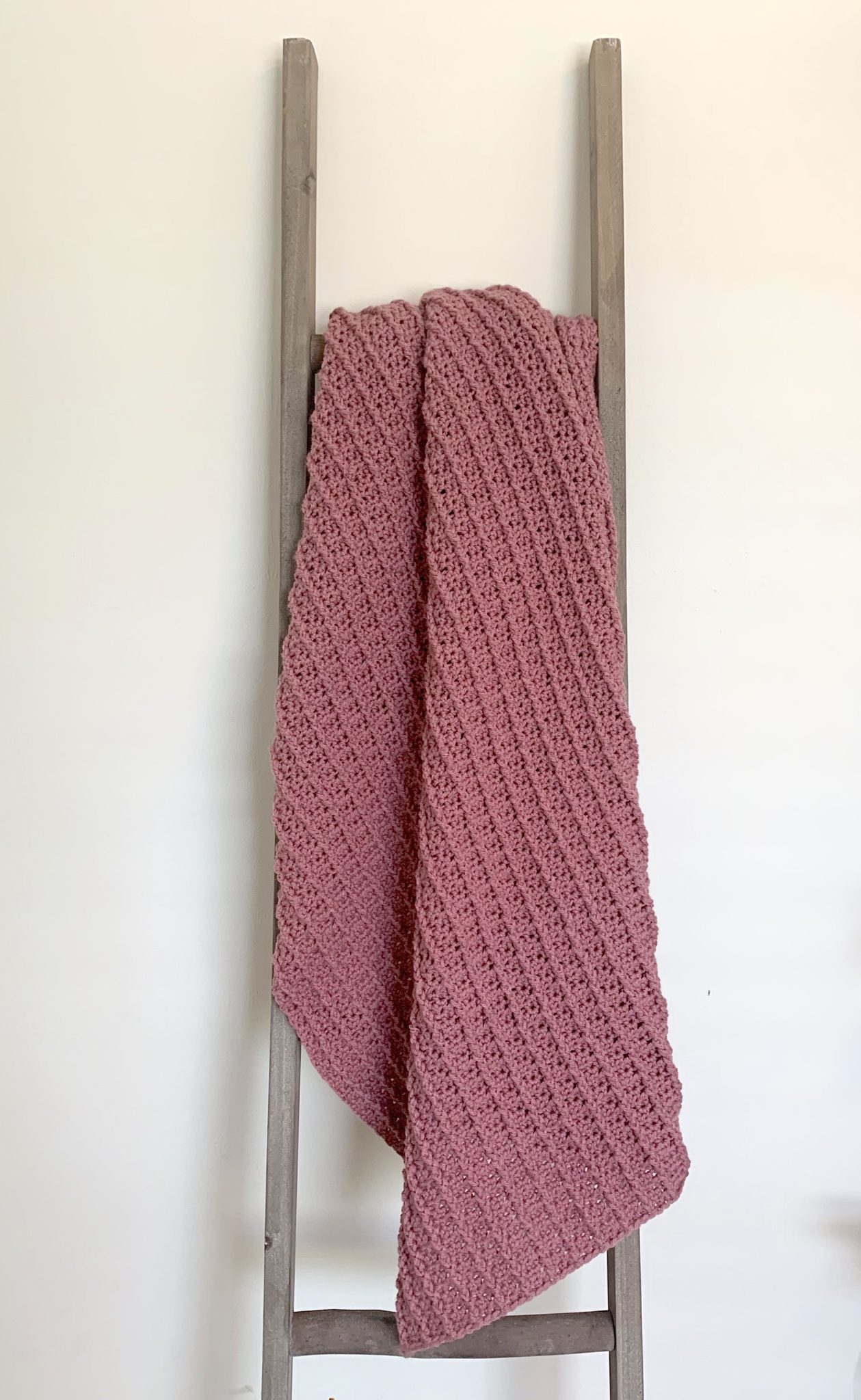 Chloe Ribbed Crochet Blanket The Hyper Hook