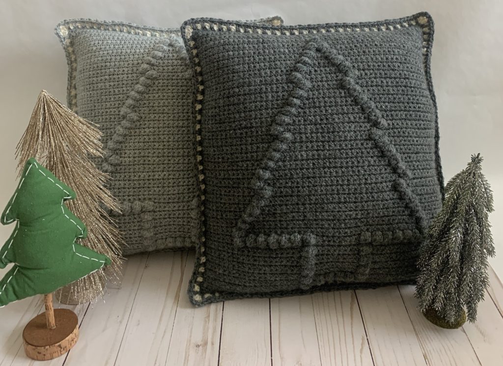 The Lone Pine Tree Crochet Pillow Free Pattern The Hyper Hook