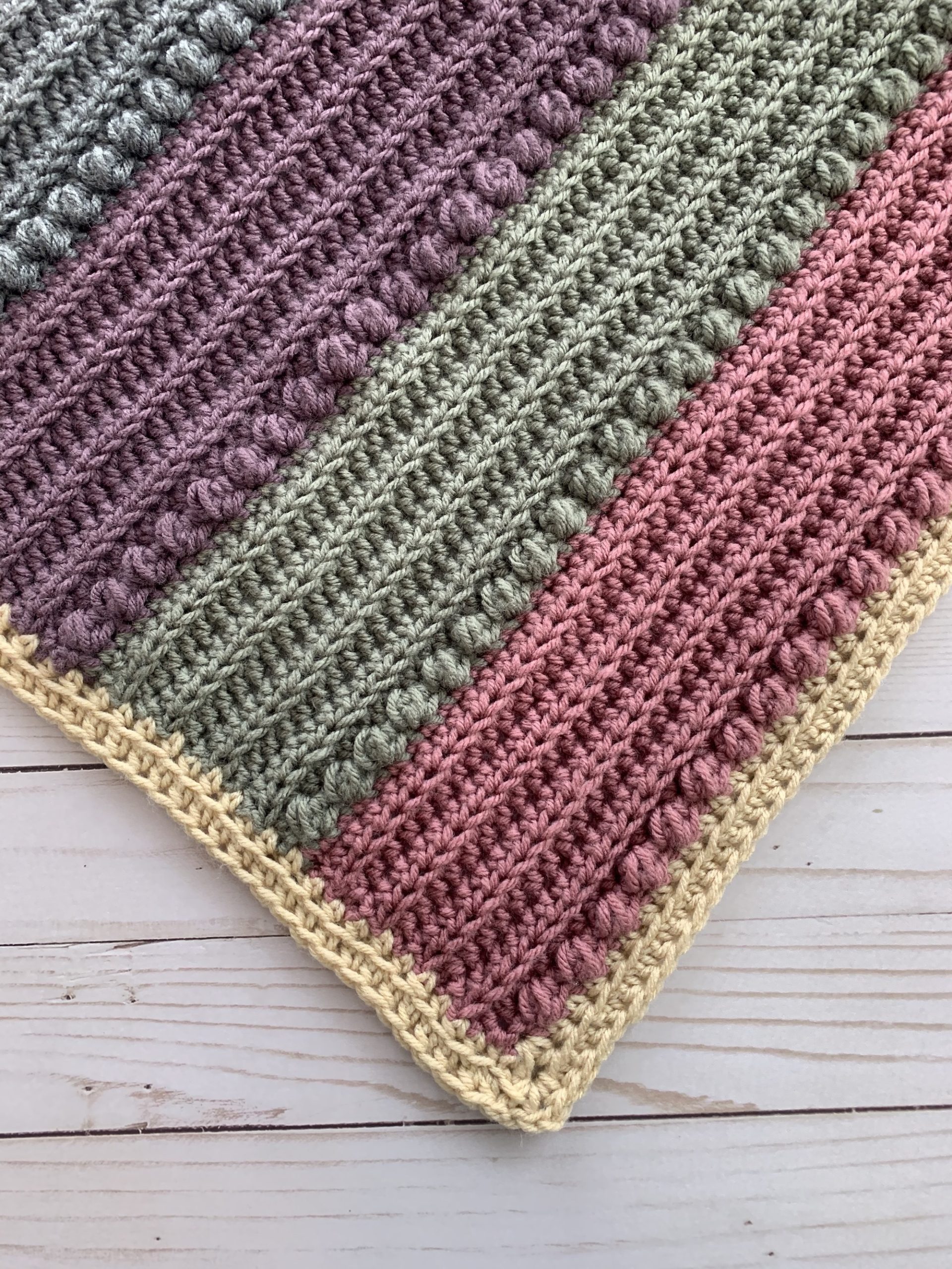 Piper Rainbow Crochet Blanket Free Pattern The Hyper Hook