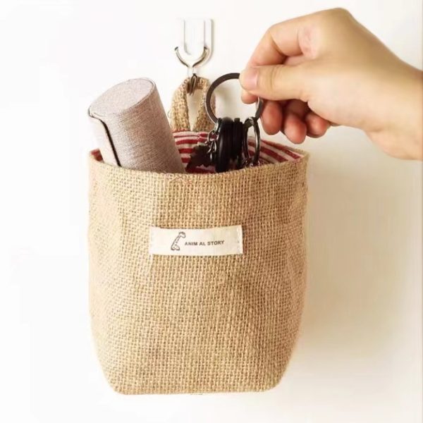 Jute Hanging Storage Basket The iambic