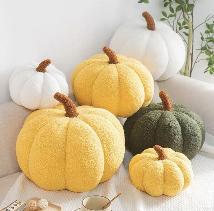 Plush Pumpkin Pillow The iambic