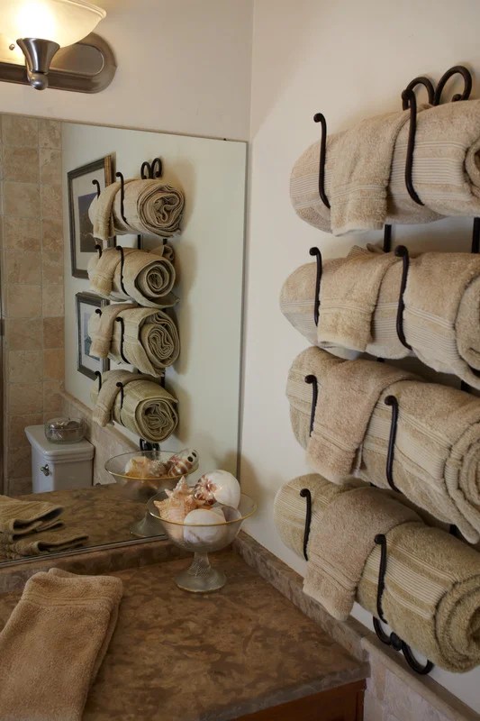 20 Towel Storage Ideas The iambic