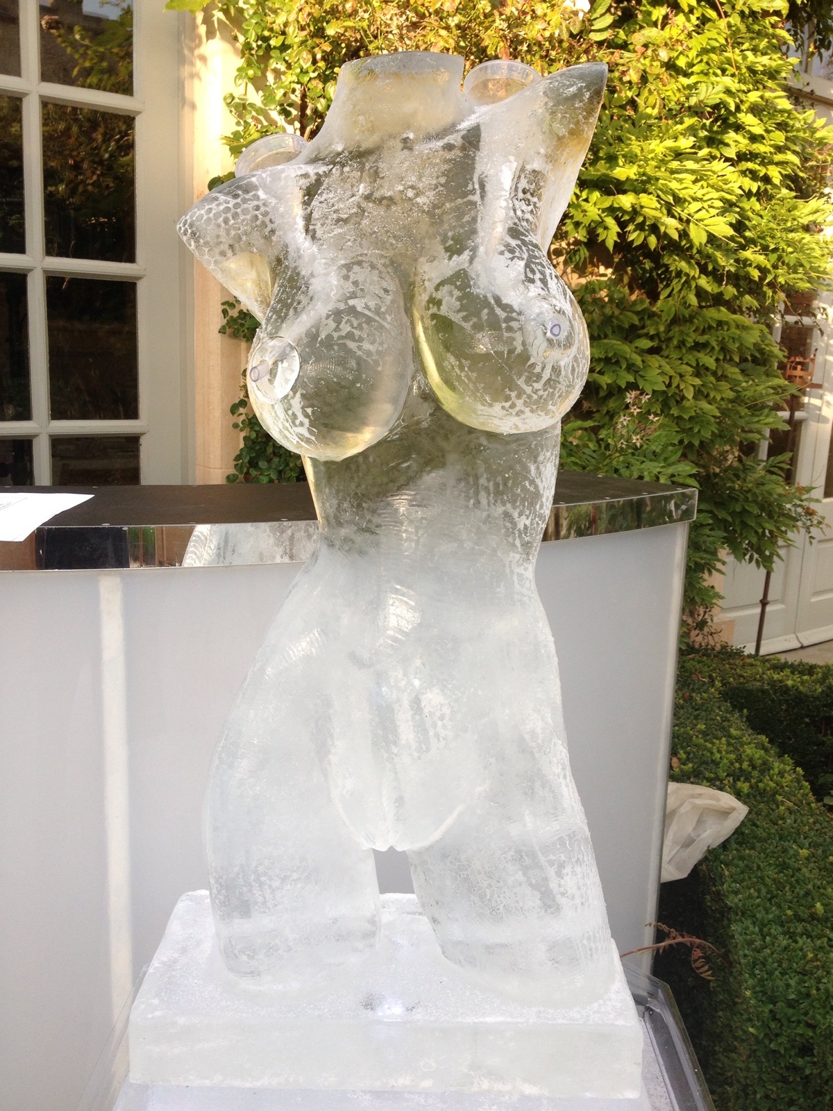 Female Torso Ice Sculpture » Ice Sculptures Gallery » TheIceBox