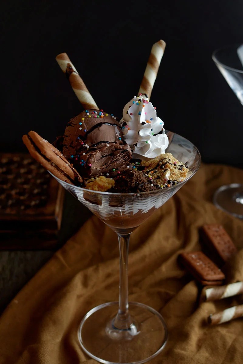 Chocolate Ice Cream Sundae