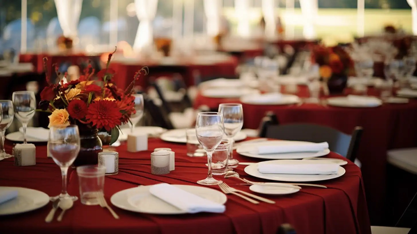 How to Number Tables at a Wedding