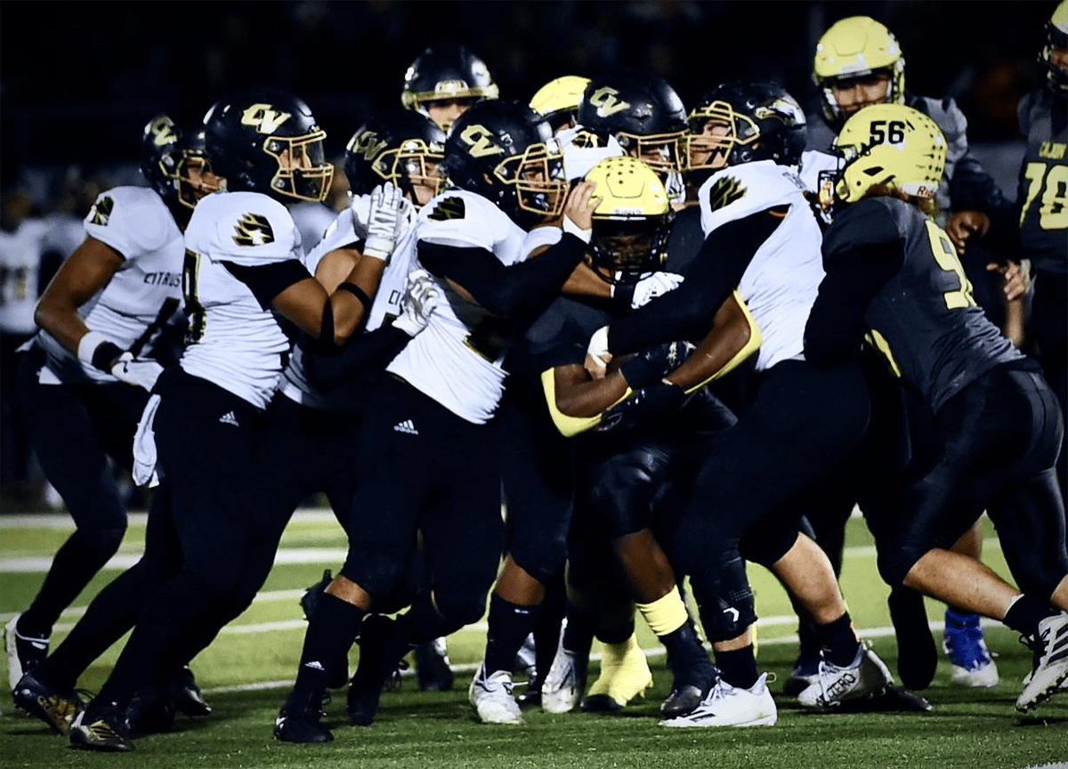 Cajon’s CIF Football Season Ends at the Hands of Citrus Valley 3416