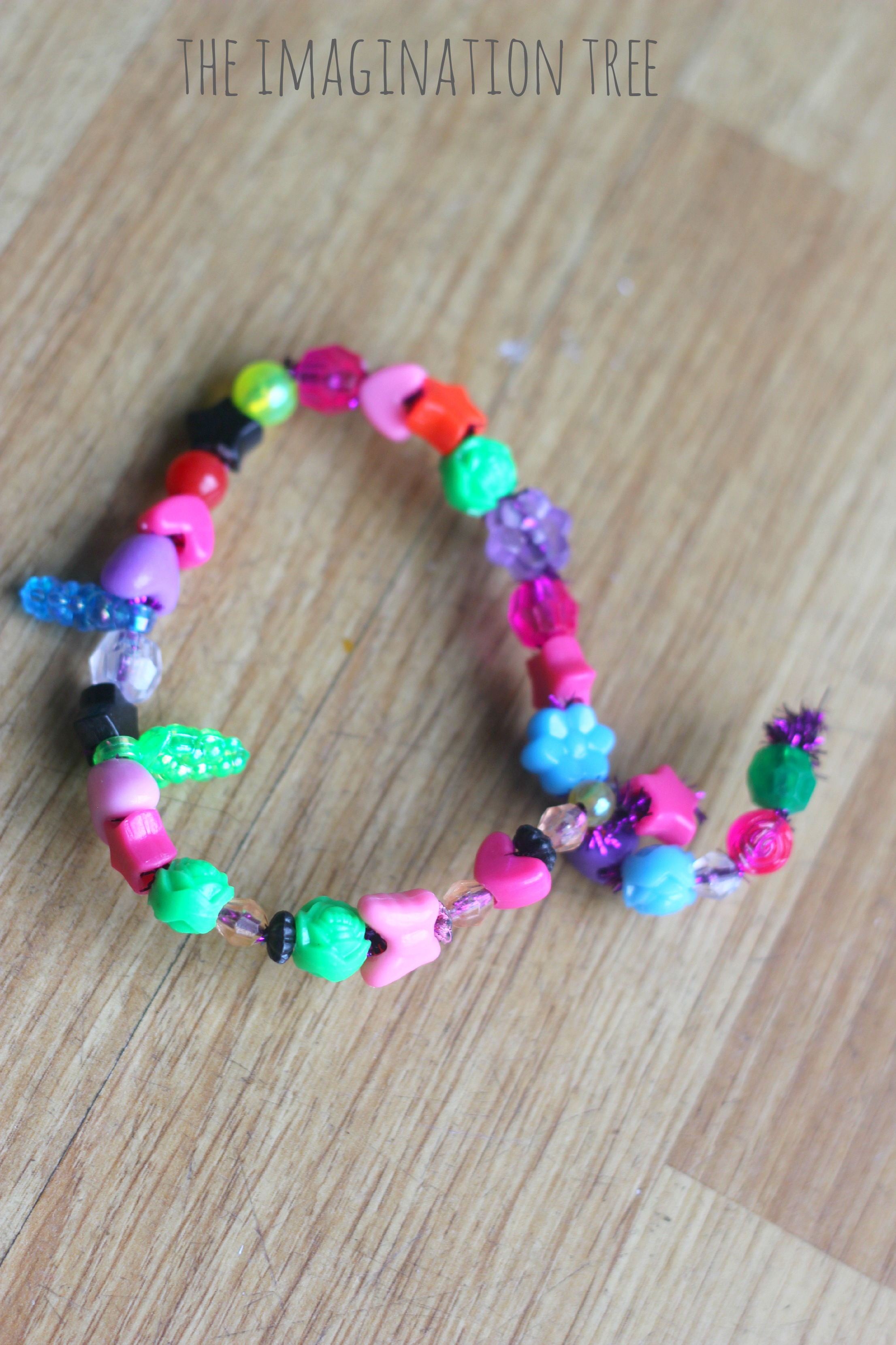 Threading Beads Alphabet Activity The Imagination Tree Bloglovin’