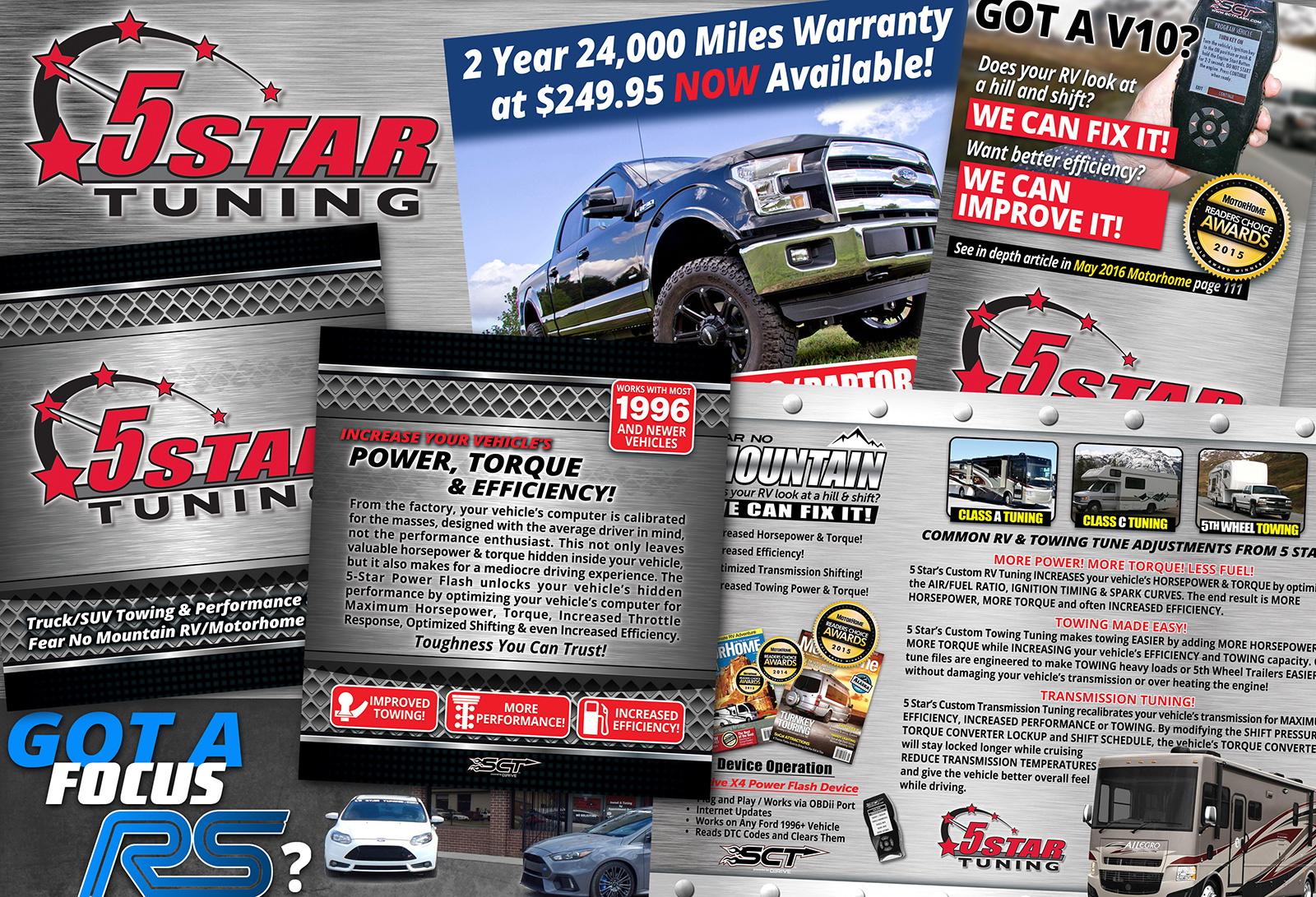 5 Star Tuning The Impact Guys Web and Graphic Design Myrtle Beach, SC