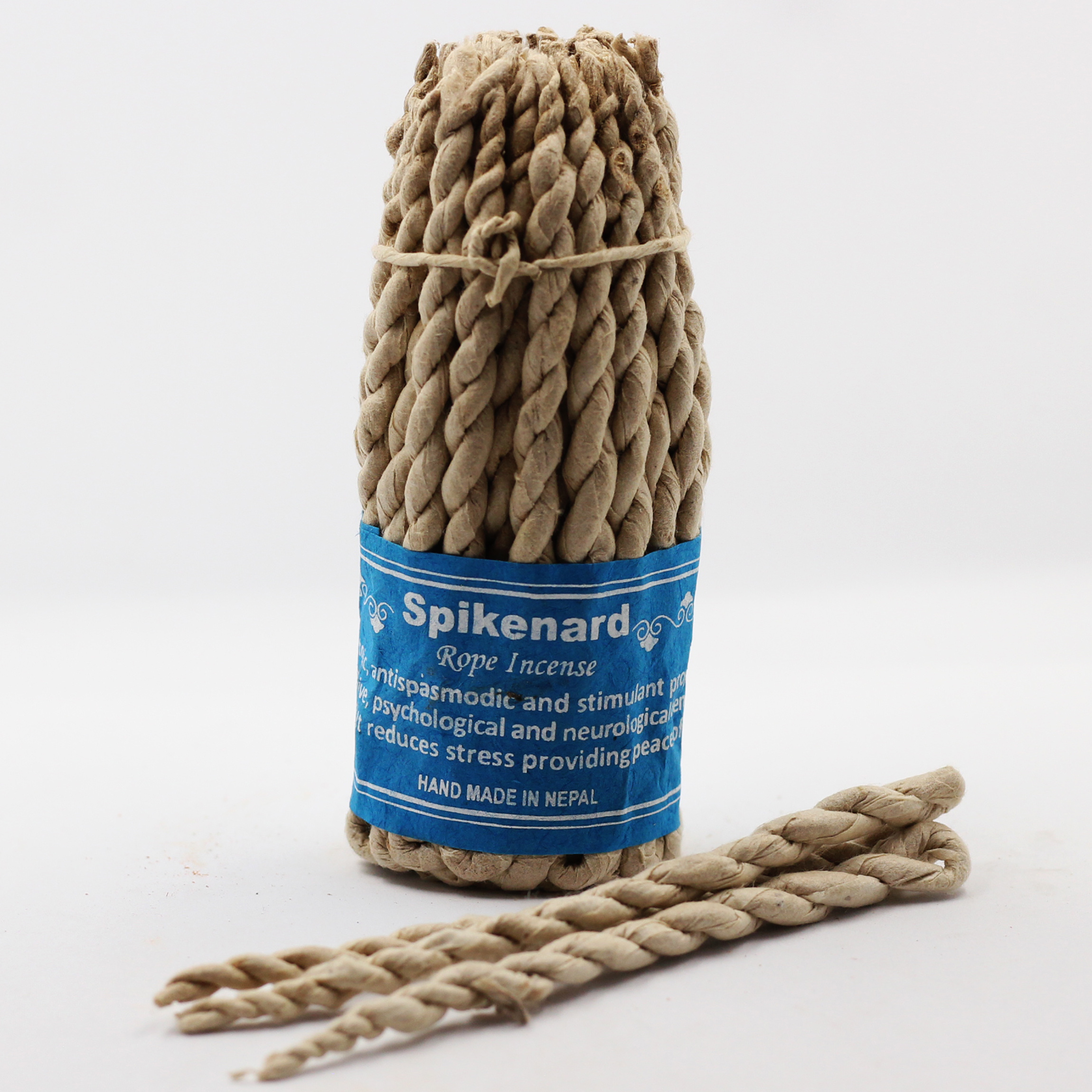 Spikenard Rope Incense Tibetan Incense, Himalayan Rope Incense