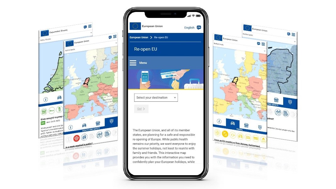 New European Commission web platform details essential reopening
