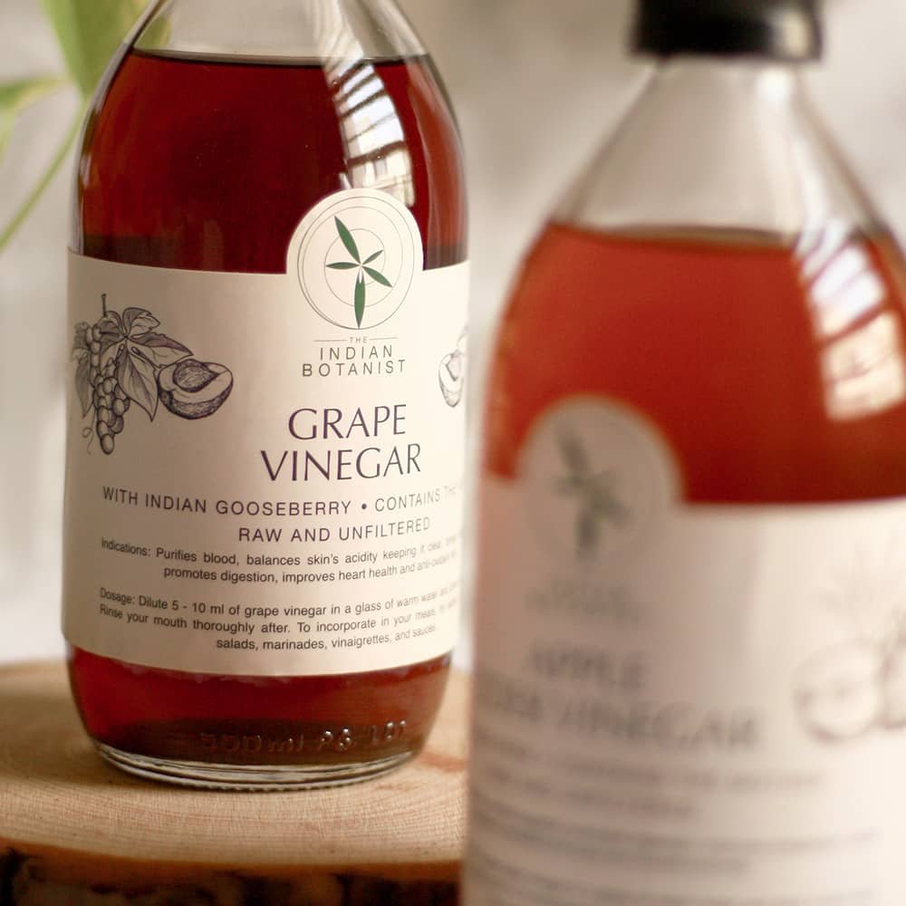 GRAPES VINEGAR The Indian Botanist