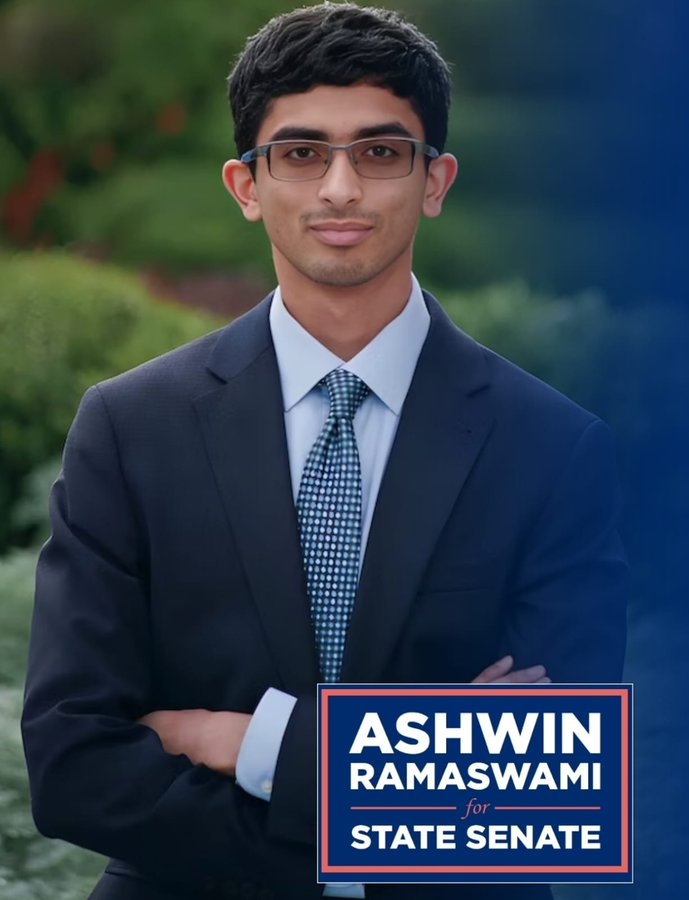 Ashwin Ramaswamy to run for State Senate The Indian EYE