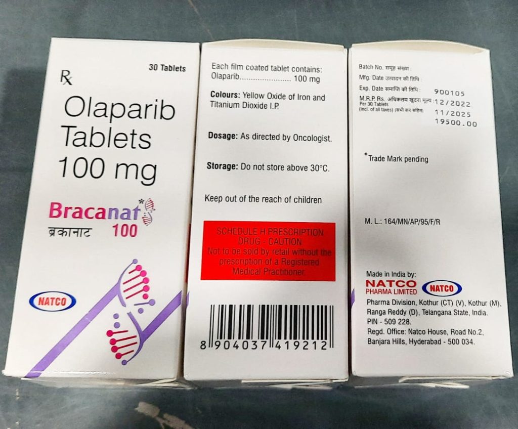 Buy Olaparib 150 mg Tablets online at best Price & Cost from India