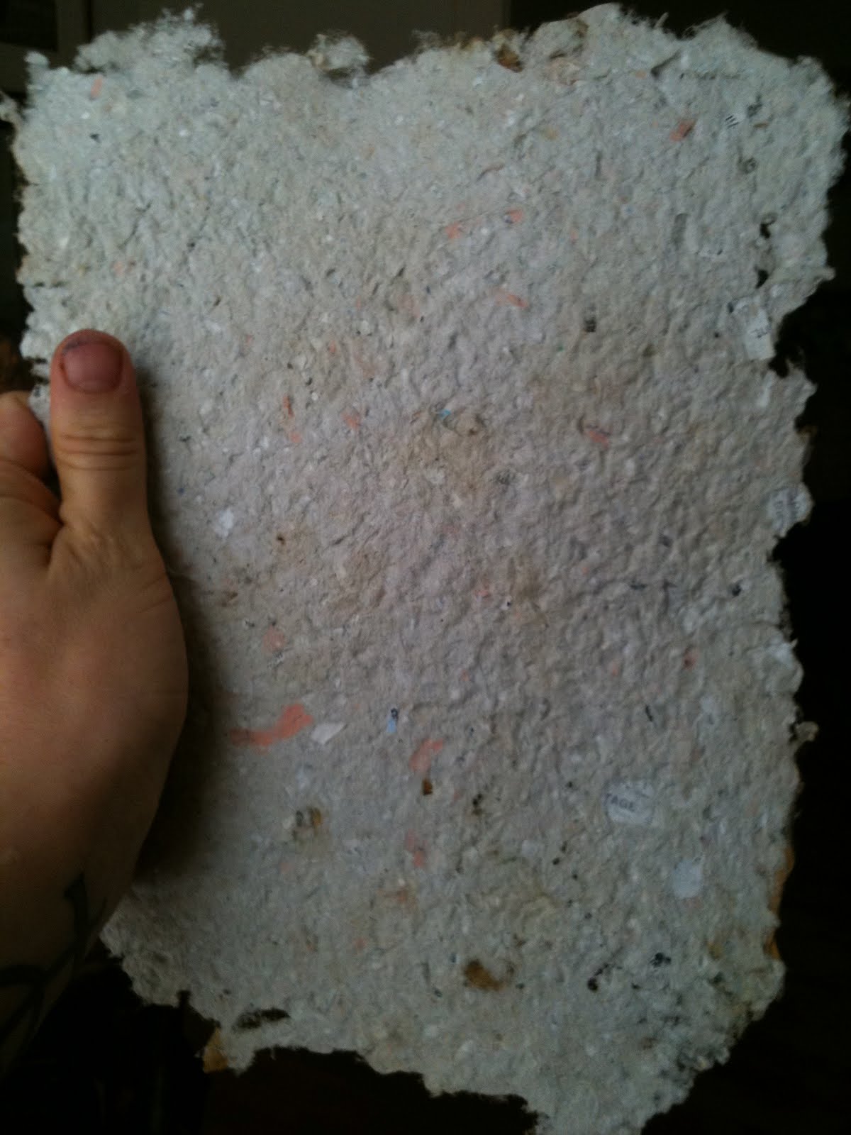 How to Make Paper at Home theindiehomemaker