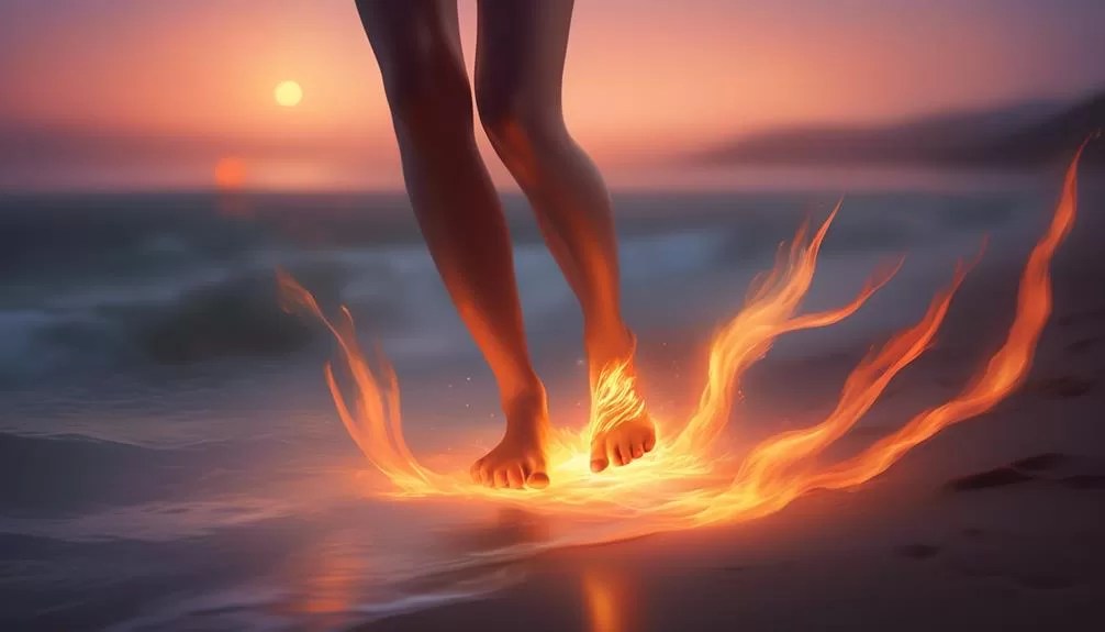 7 Burning Feet Spiritual Meanings — The Indie Spiritualist