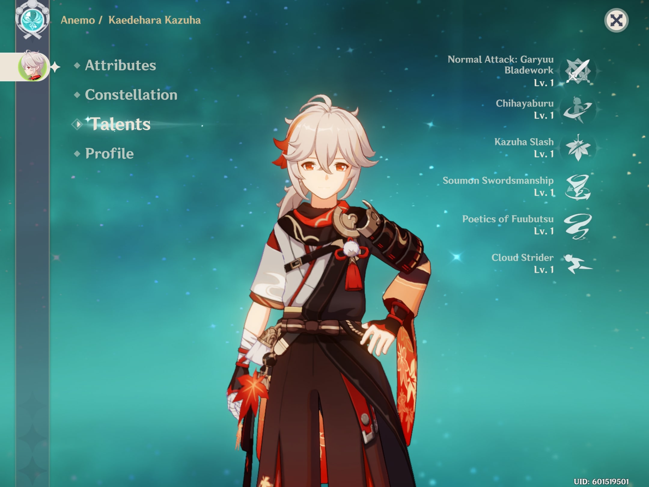 Genshin impact kaedehara kazuha ascension materials republicfelik