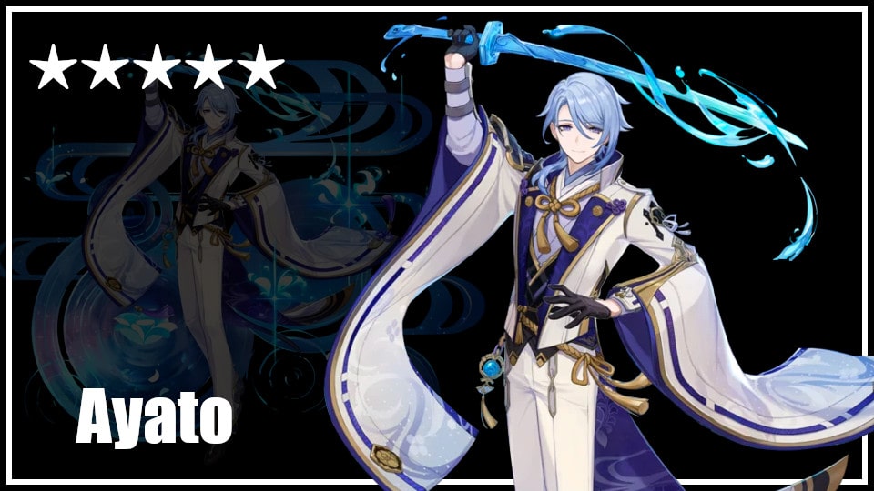 [Genshin Impact] Best Kamisato Ayato Build Artifacts, Weapons & Team