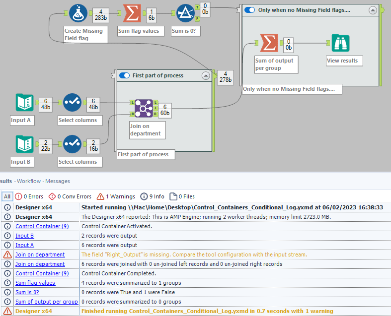 Alteryx 2023.1 Control Containers explained The Information Lab Netherlands