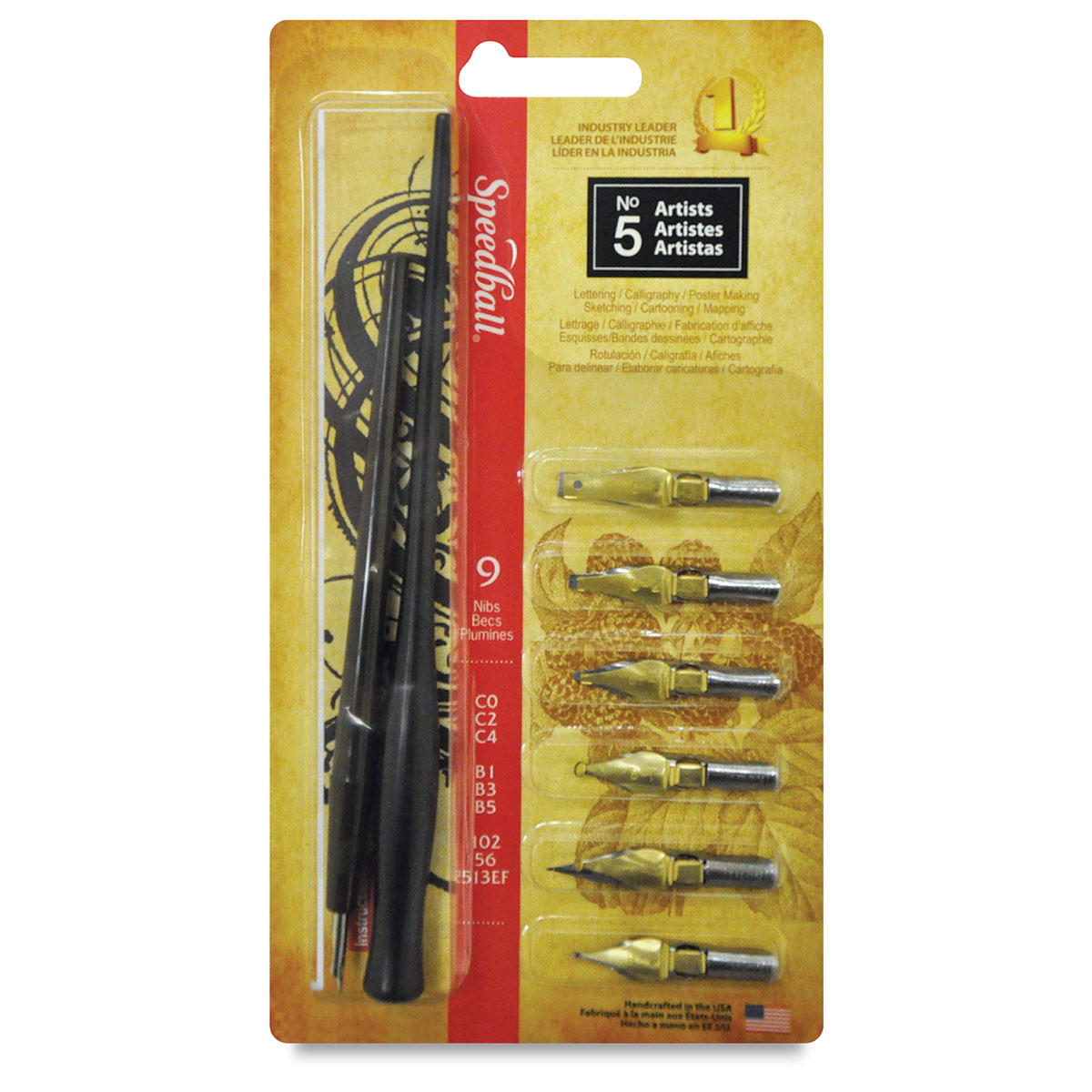 Speedball No. 5 Artists Set (2962) The Ink Stone