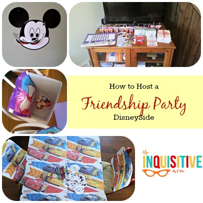 How to Host a Friendship Party DisneySide @disney @theinqmomblog #disneyside