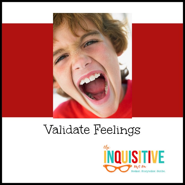 Validate Feelings with an Angry Child.