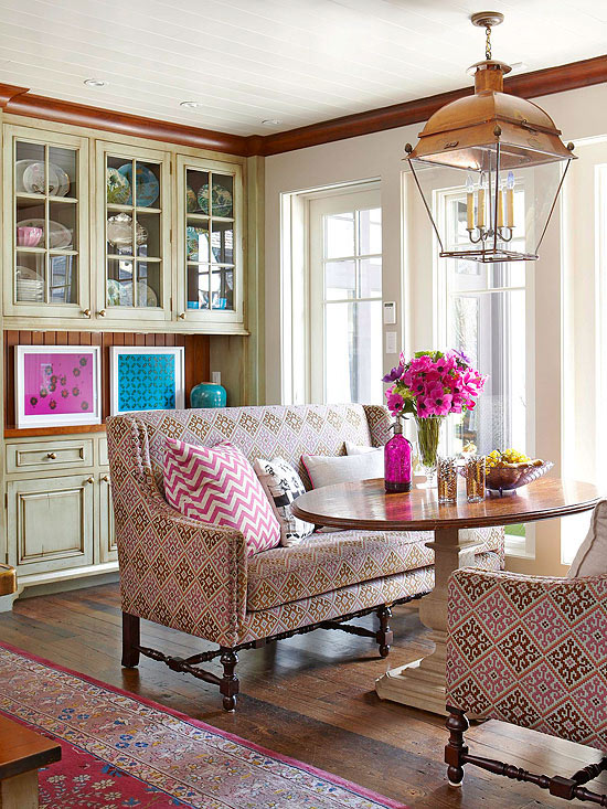 {Decorating} Mixing and Layering Patterns and Colors The Inspired Room