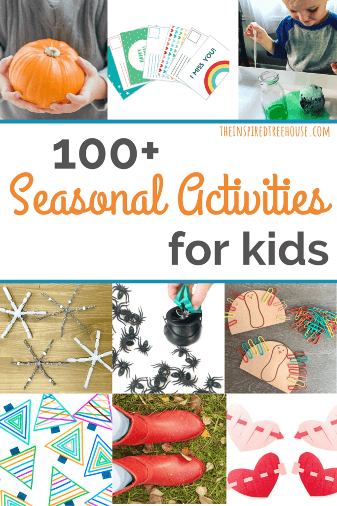 Seasonal Activities for Kids The Inspired Treehouse