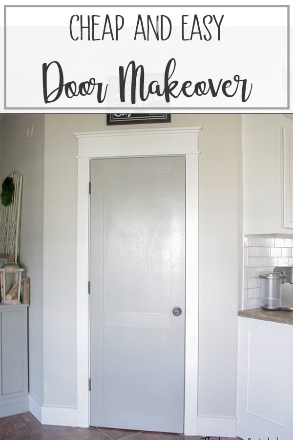 DIY Budget Door Makeover The Inspired