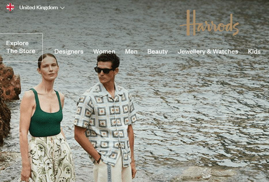 Harrods site Review Unleashing the World of Fashion with their