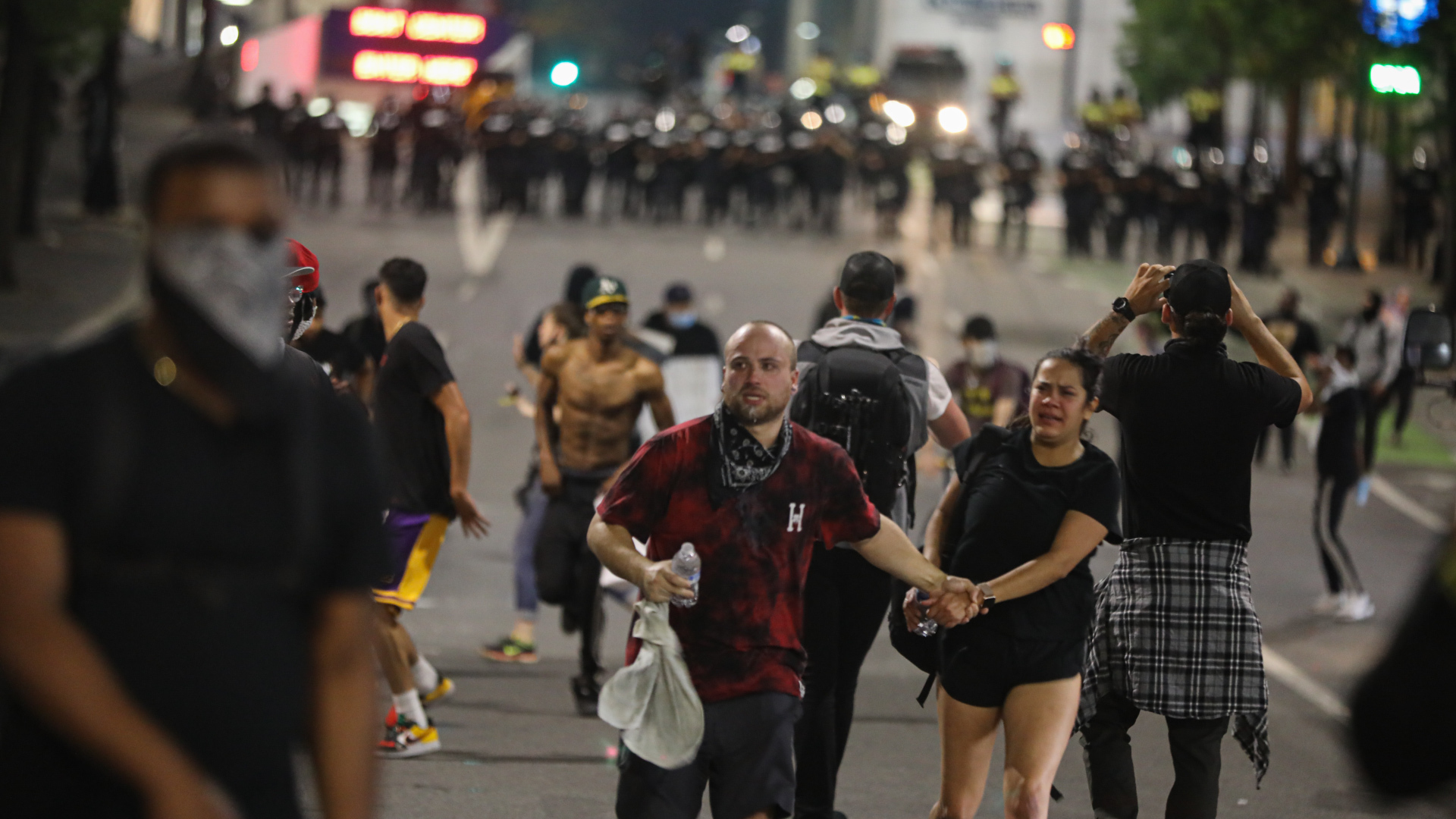 Police Across the U.S. Deliberately Kettled Peaceful Protesters