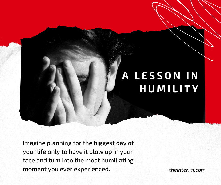 A lesson in humility