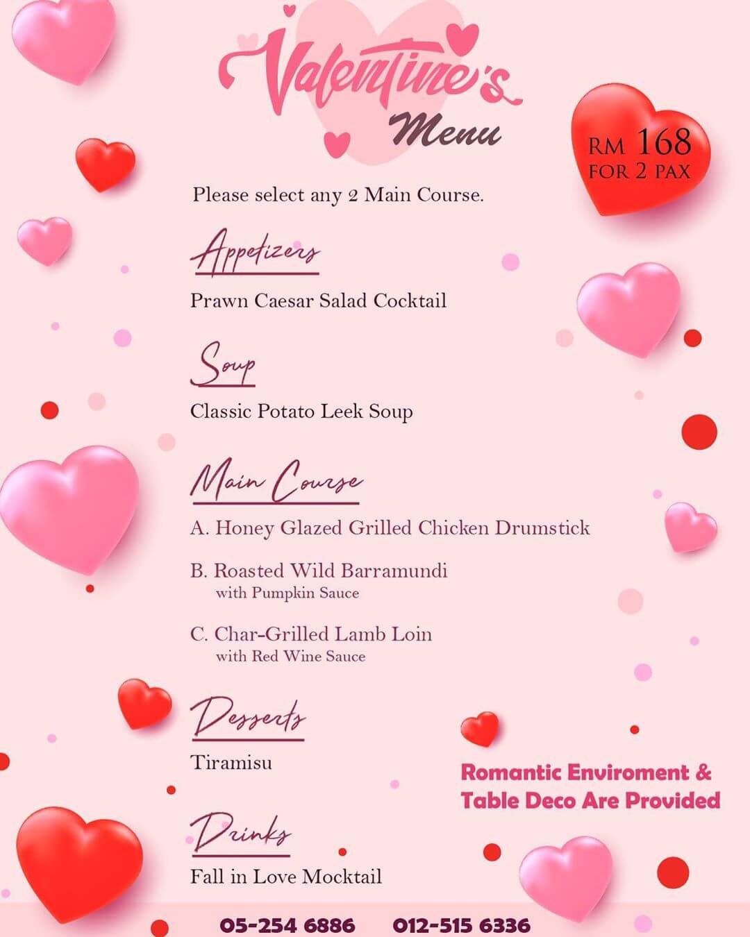 14 Lovely Spots For A Romantic Valentine’s Day Dinner In Ipoh (2020)