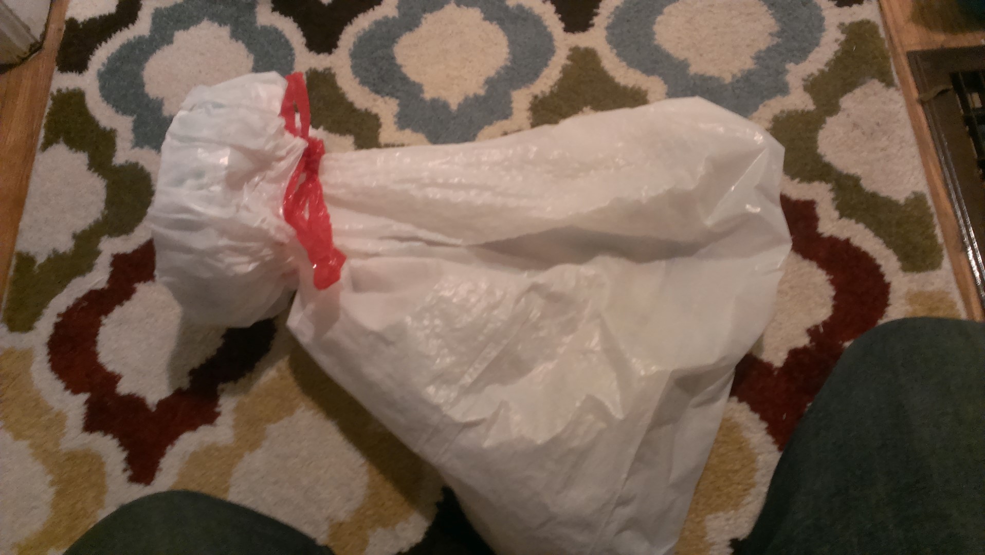 You can use a normal trash bag with a Diaper Genie theITbaby