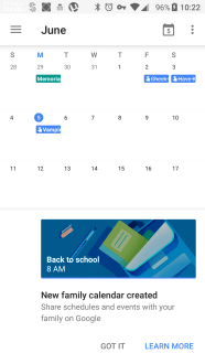 How To Share Family Calendar Google