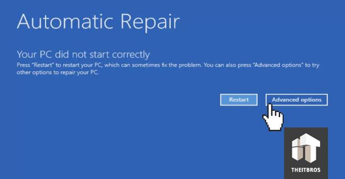 EnFester Cara mengatasi "Your PC ran into a problem and