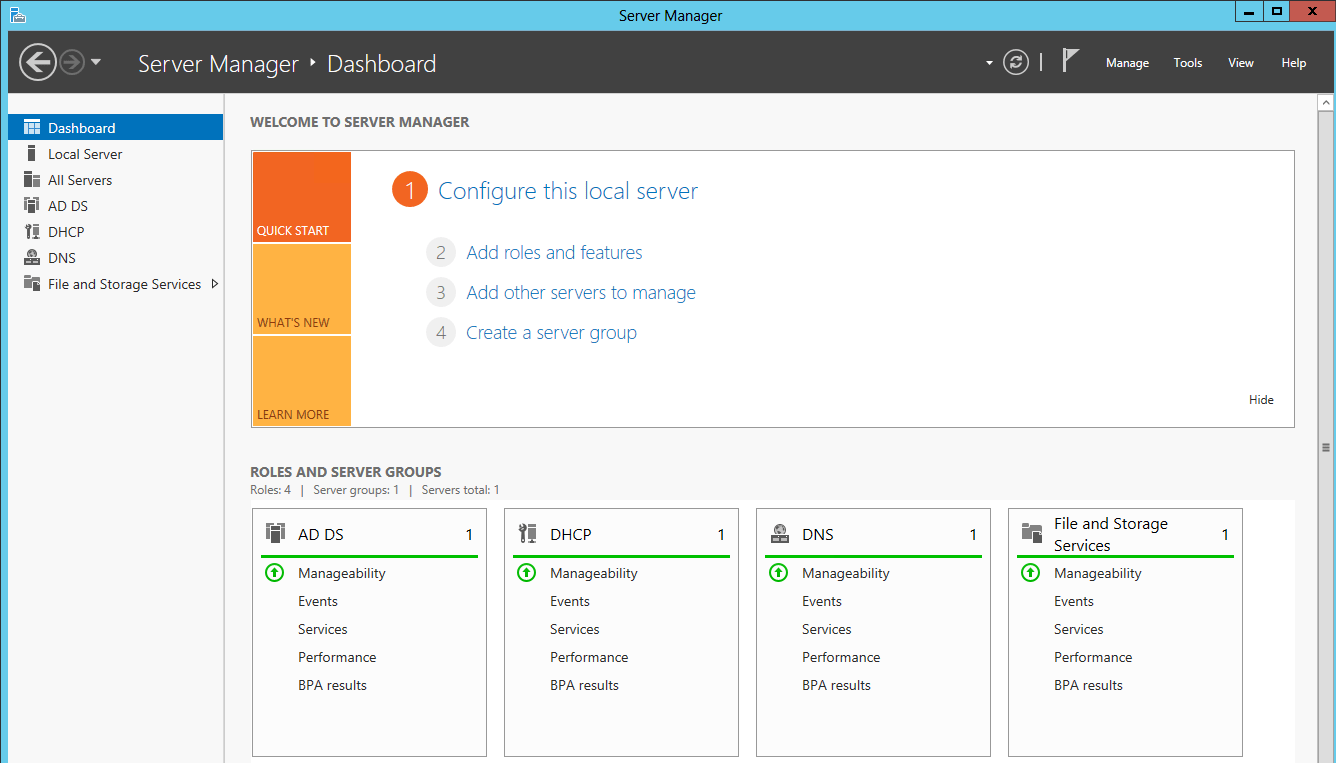 Windows Server 2012 Server Groups The IT Hollow