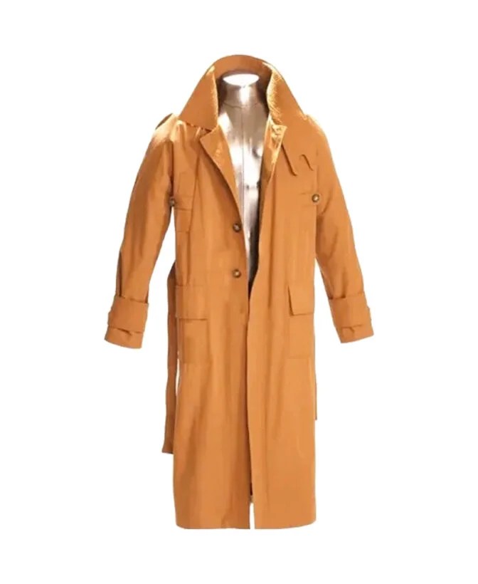 Harrison Ford Brown Trench Coat The Jacket Place