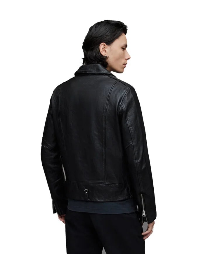 Cane Leather Biker Jacket The Jacket Place