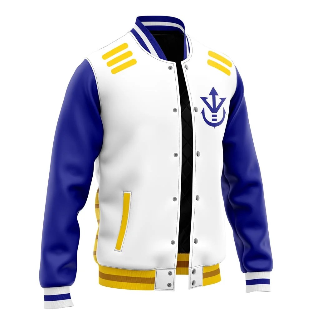Vegeta V2 Dragon Ball Z Varsity Jacket The Jacket Place