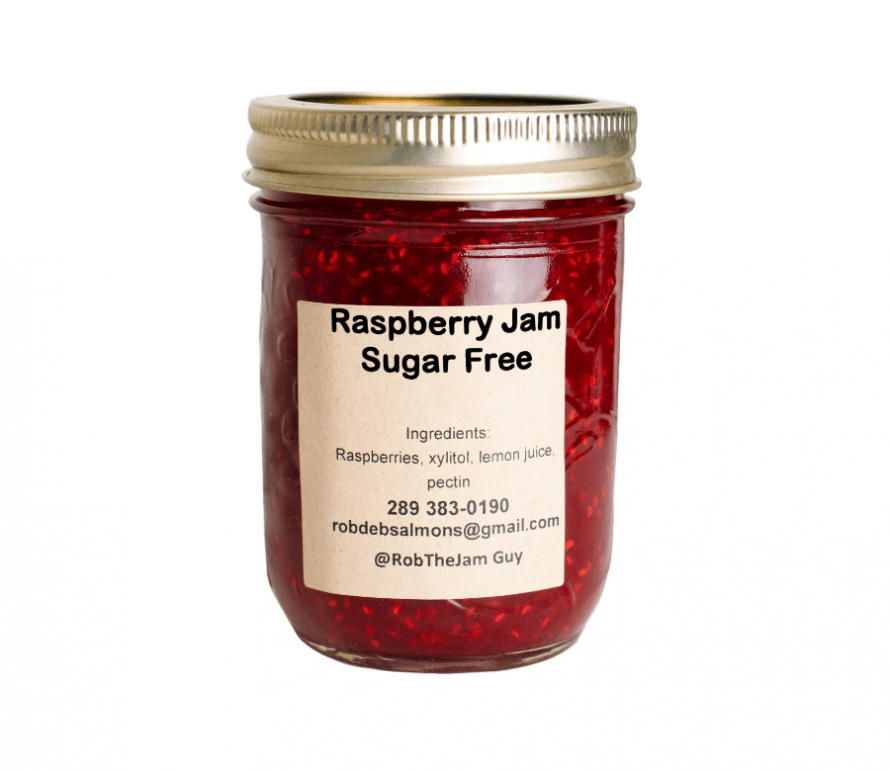 Raspberry Sugar Free Jam The Jam Guy Delicious Jams & Preserves