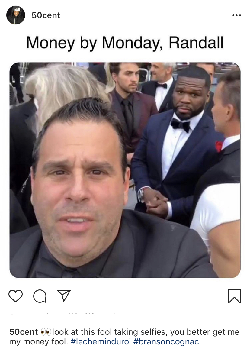 50 Cent Feuding W/ 'Power' Executive Producer Randall Emmett & His