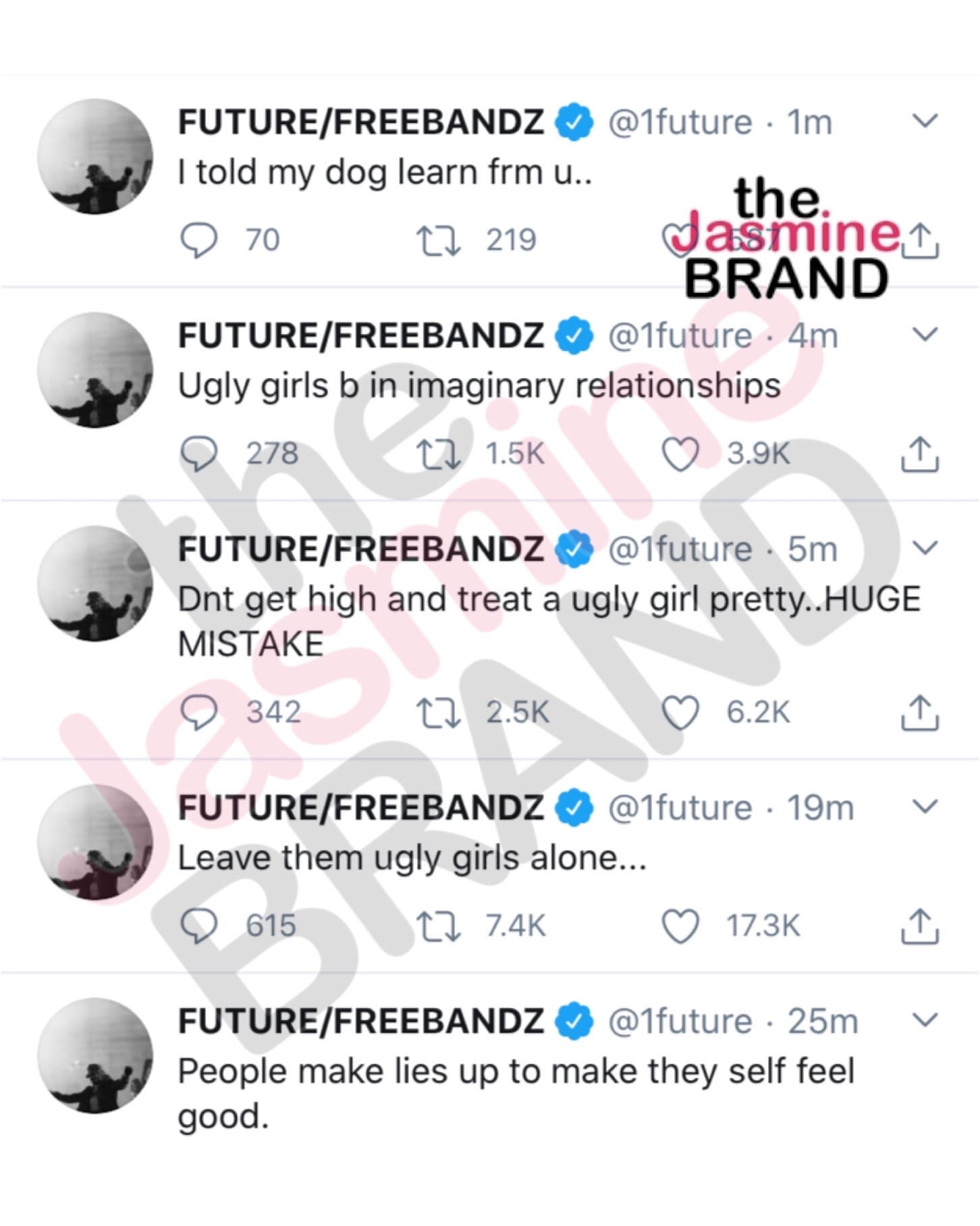 Future Tweets Cryptic Messages About Ugly Women Leave Them Alone