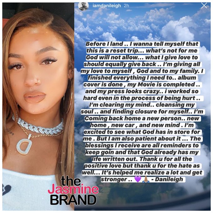 DaBaby Seemingly Confirms Relationship W/ DaniLeigh, Drops Her Name In