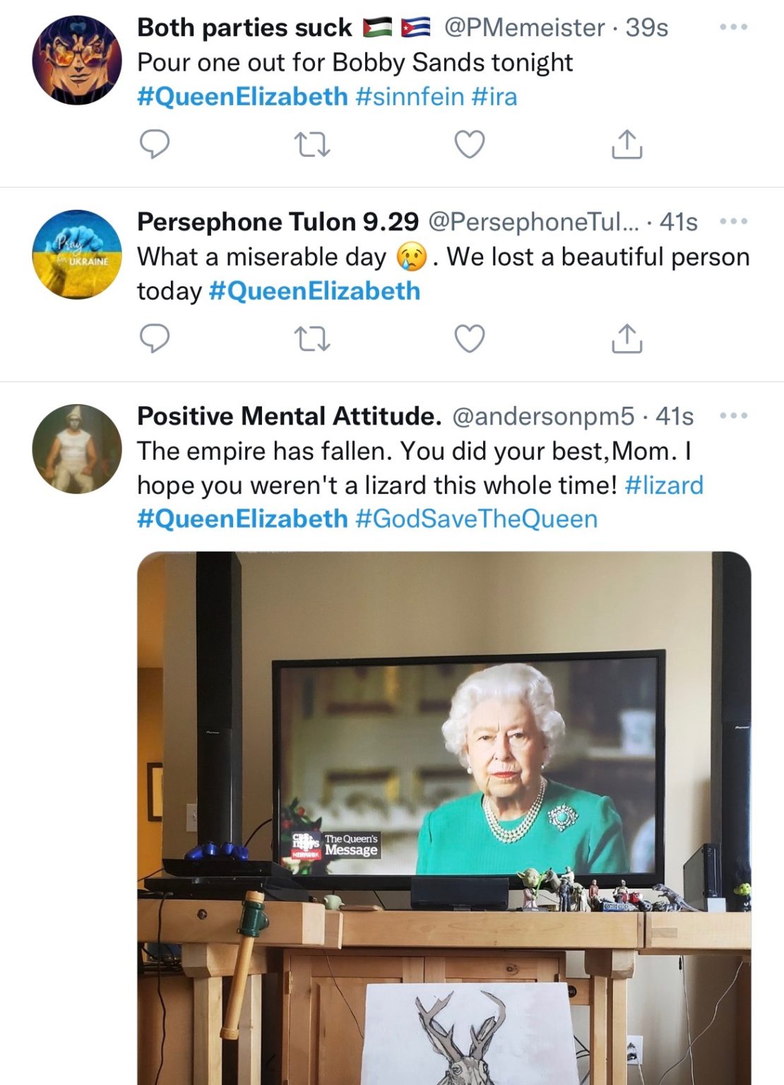 Queen Elizabeth II Social Media Reacts To The Death Of The 96Year