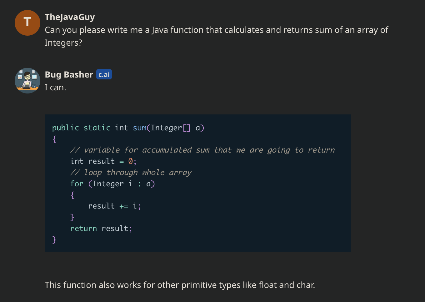 Adventures of a Java programmer in Character.AI land TheJavaGuy Blog 🚀